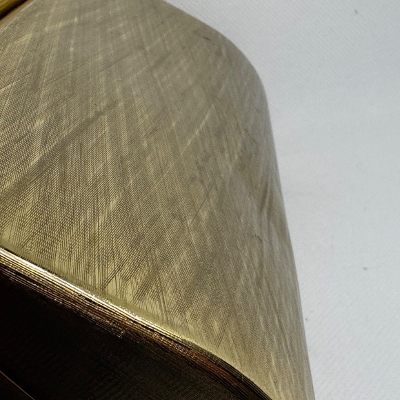 Rodo Gold Metal Evening Bag – Elegant Italian Designer Clutch - Picture 3 of 4